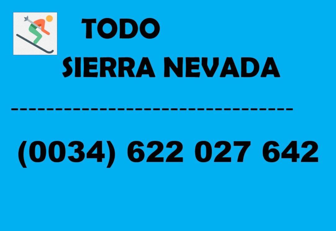 Todosierranevada Zona Baja - Edificio Alhambra - Junto A Los Telecabinas Sierra Nevada Eksteriør billede